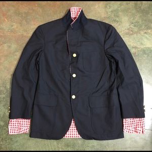 Junya Watanabe x Brooks Brothers x Commes des garçons reversible jacket
